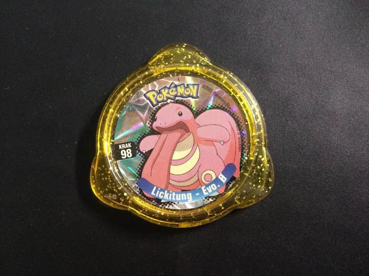 Panini - Kraks Pokémon - Lickitung – Evo. Ø Yellow