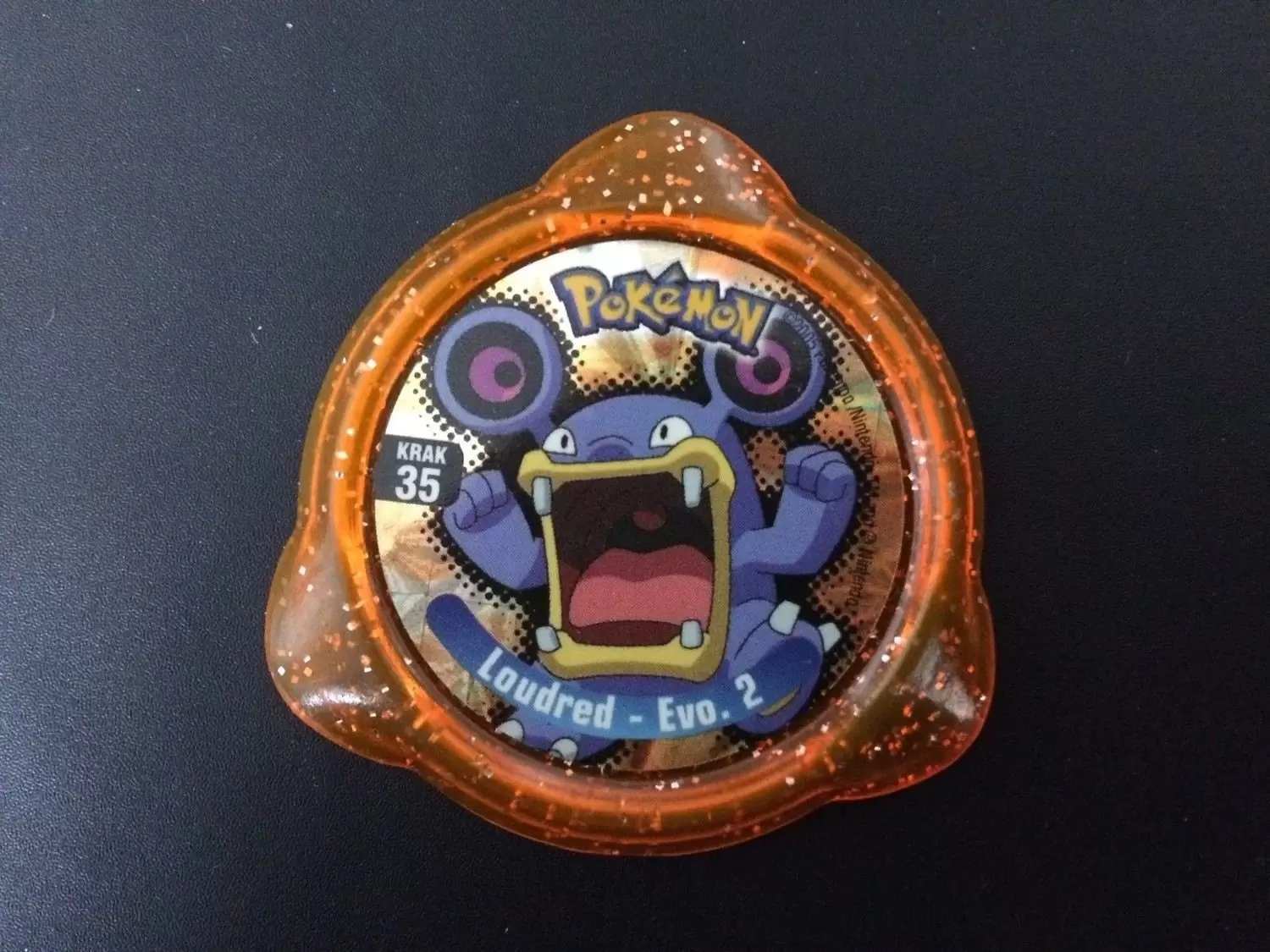 Panini - Kraks Pokémon - Loudred – Evo. 2 Orange