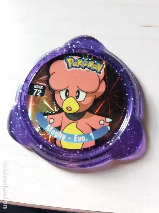 Panini - Kraks Pokémon - Magby – Evo.1 Purple