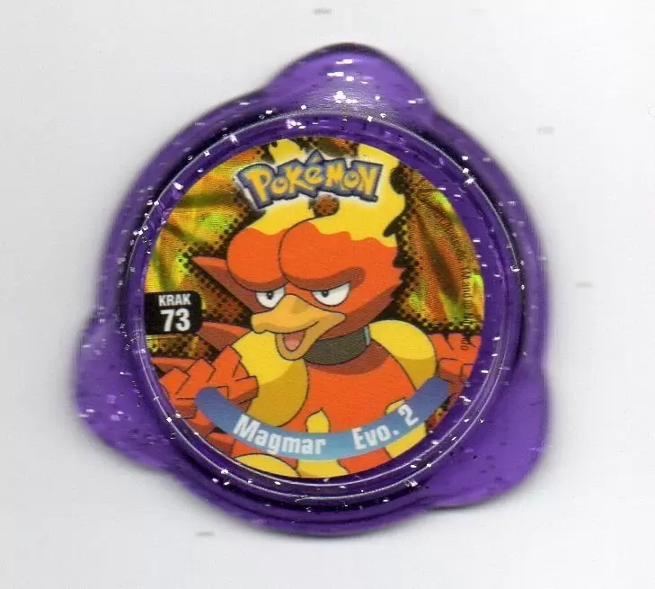 Panini - Kraks Pokémon - Magmar – Evo. 2 Purple
