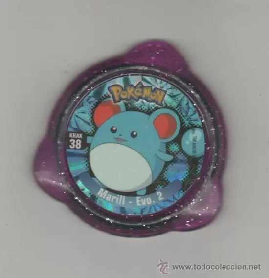 Panini - Kraks Pokémon - Marill – Evpo. 2 Purple