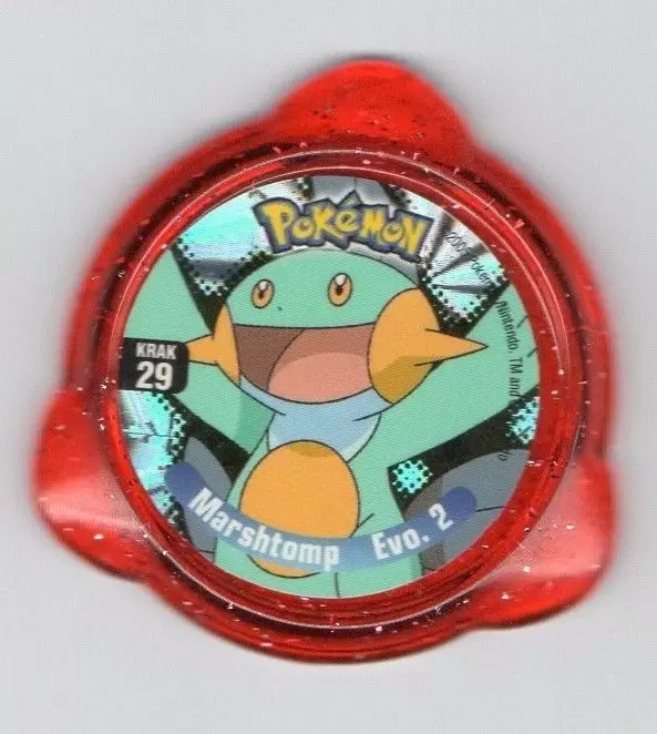 Panini - Kraks Pokémon - Marshtomp – Evo. 2 Orange