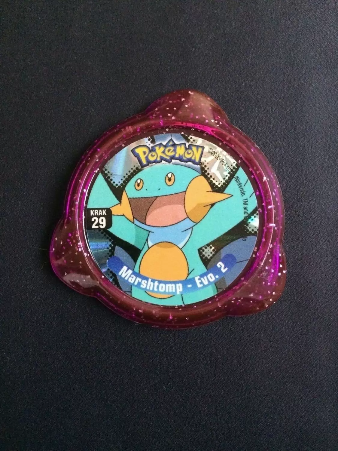 Panini - Kraks Pokémon - Marshtomp – Evo. 2 Pink