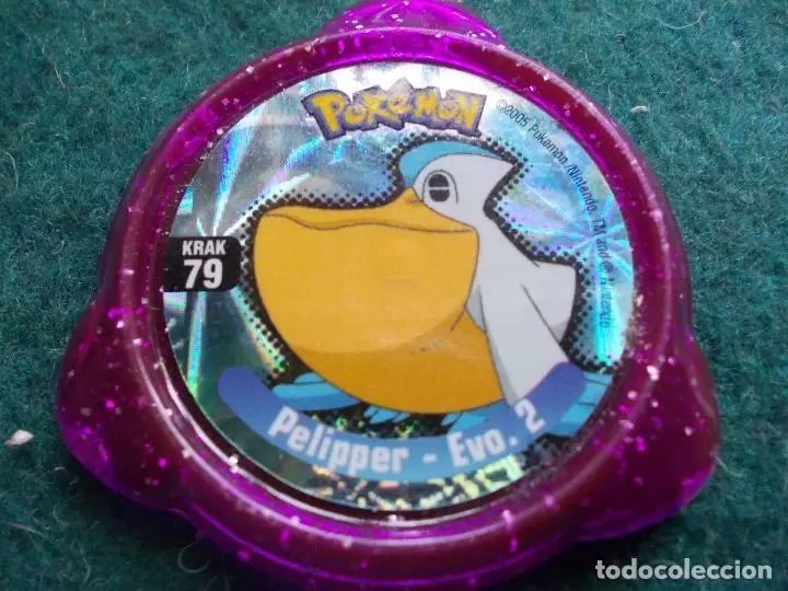 Panini - Kraks Pokémon - Pelipper - Evo. 2 Purple