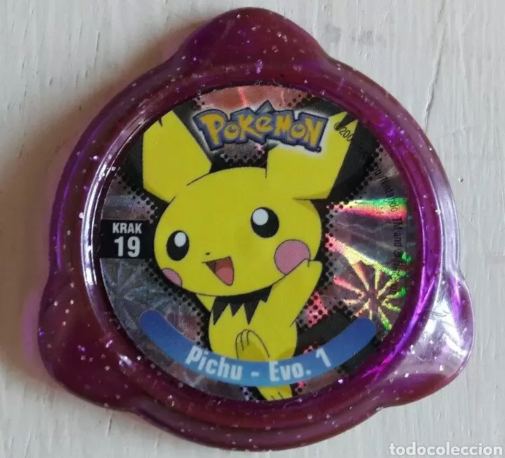 Panini - Kraks Pokémon - Pichu – Evo. 1 Purple