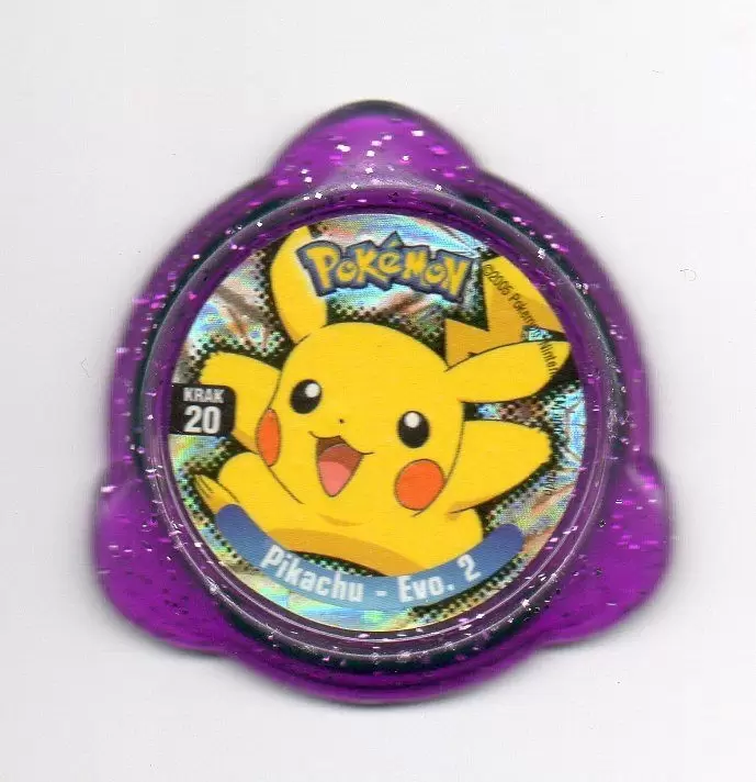 Panini - Kraks Pokémon - Pikachu – Evo. 2 Purple