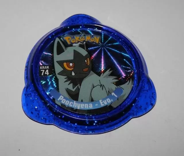 Panini - Kraks Pokémon - Poochyena – Evo. 1 Blue