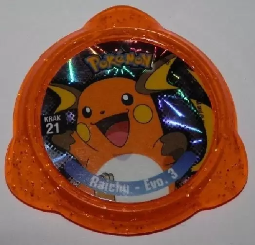 Panini - Kraks Pokémon - Raichu – Evo. 3 Orange