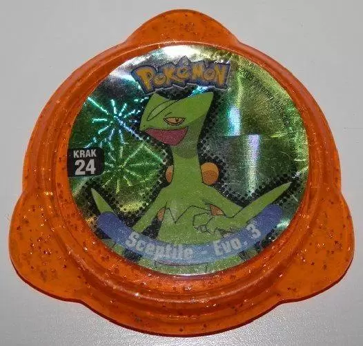Panini - Kraks Pokémon - Sceptile – Evo. 3 Orange