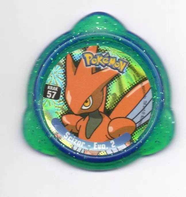 Panini - Kraks Pokémon - Scizor – Evo. 2 Green