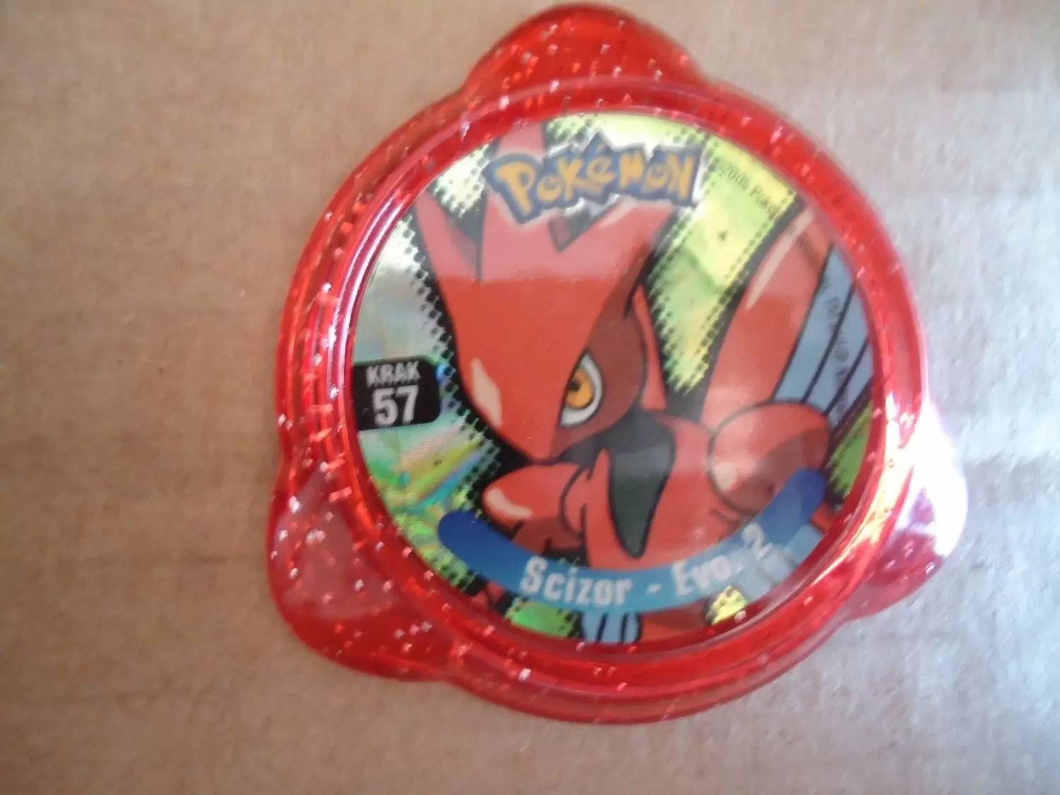 Panini - Kraks Pokémon - Scizor – Evo. 2 Orange