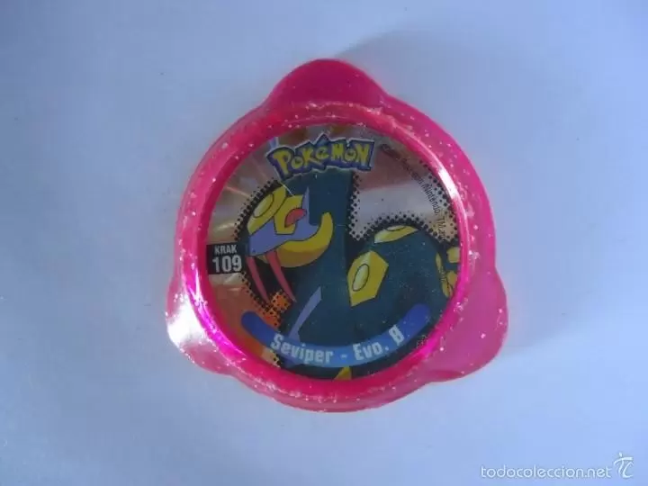Panini - Kraks Pokémon - Seviper - Evo Ø Pink