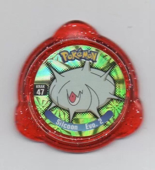Panini - Kraks Pokémon - Silcoon – Evo. 2 Orange