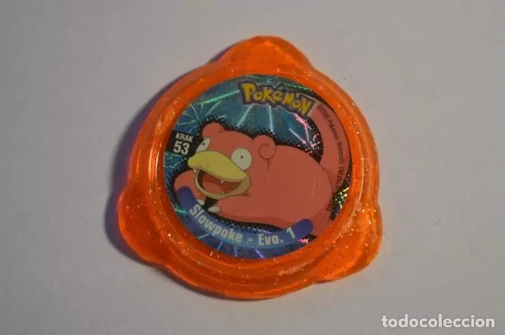 Panini - Kraks Pokémon - Slowpoke - Evo 1 Orange