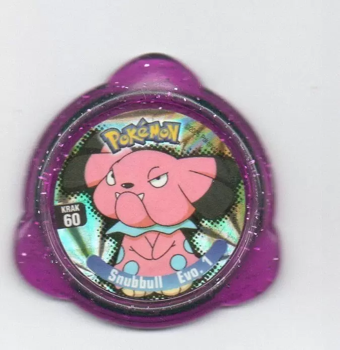 Panini - Kraks Pokémon - Snubbull – Evo. 1 Purple