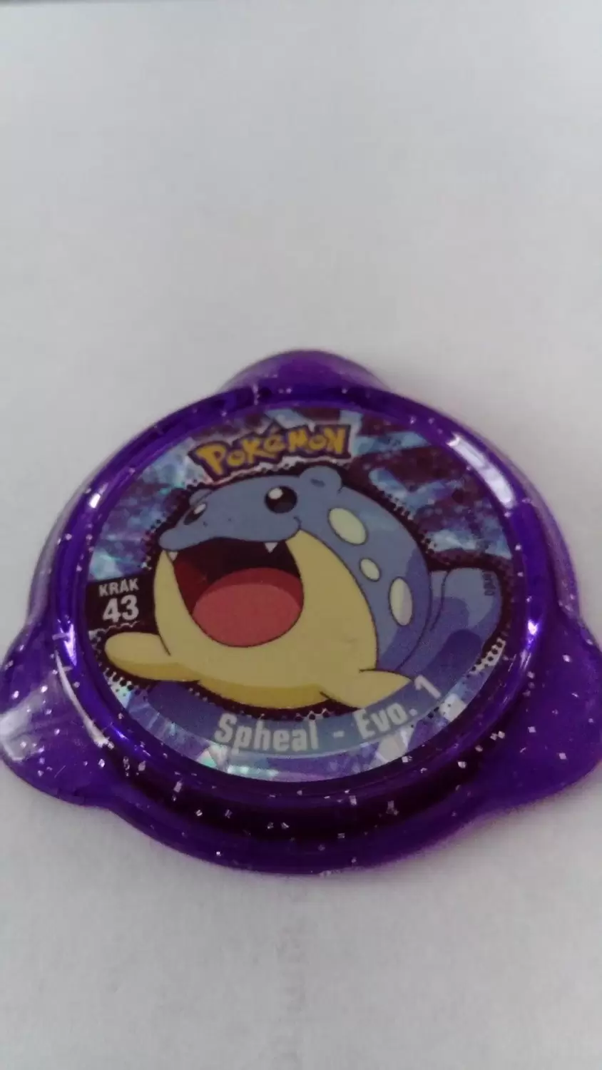 Panini - Kraks Pokémon - Spheal – Evo. 1 Purple
