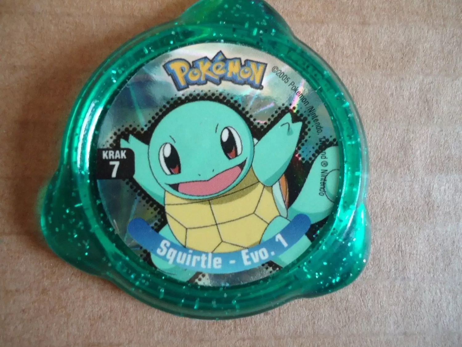Panini - Kraks Pokémon - Squirtle – Evo. 1 Green