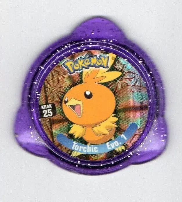 Panini - Kraks Pokémon - Torchic – Evo. 1 Purple