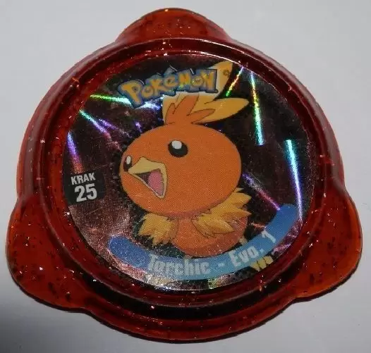 Panini - Kraks Pokémon - Torchic – Evo. 1 Red