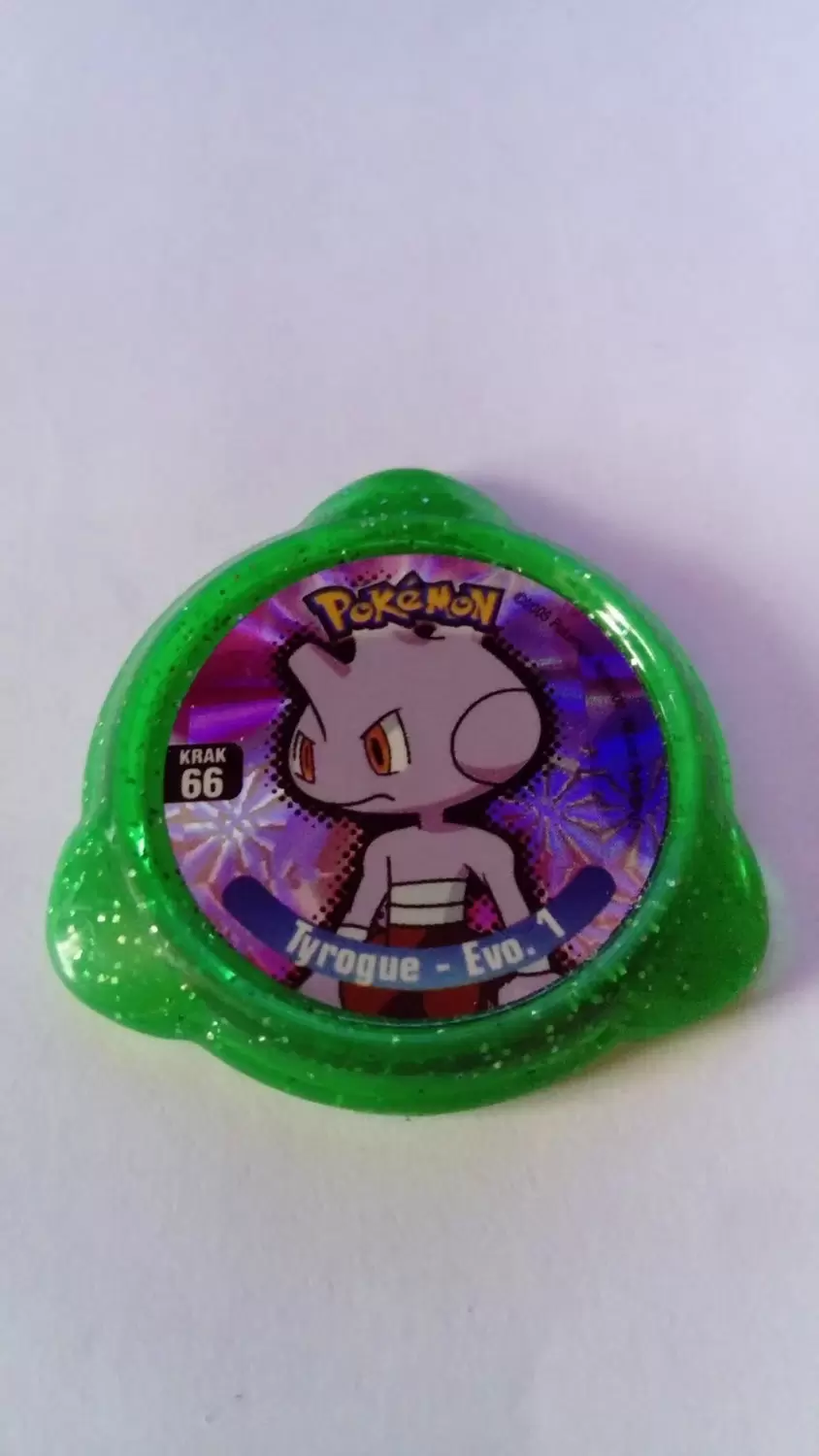 Panini - Kraks Pokémon - Tyrogue – Evo. 1 Neon