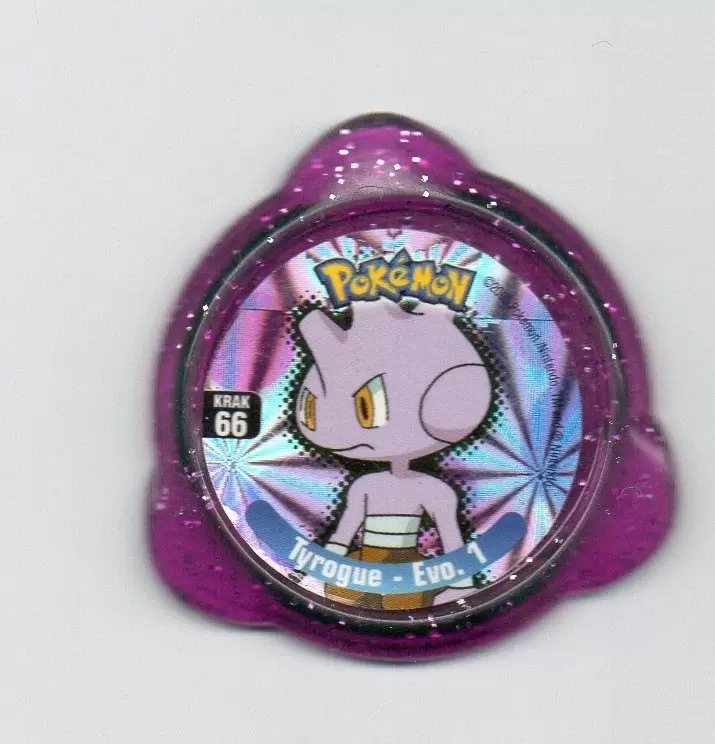 Panini - Kraks Pokémon - Tyrogue – Evo. 1 Purple