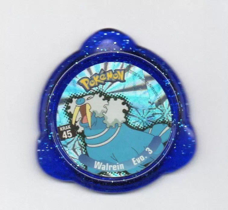 Panini - Kraks Pokémon - Walrein – Evo. 3 Blue
