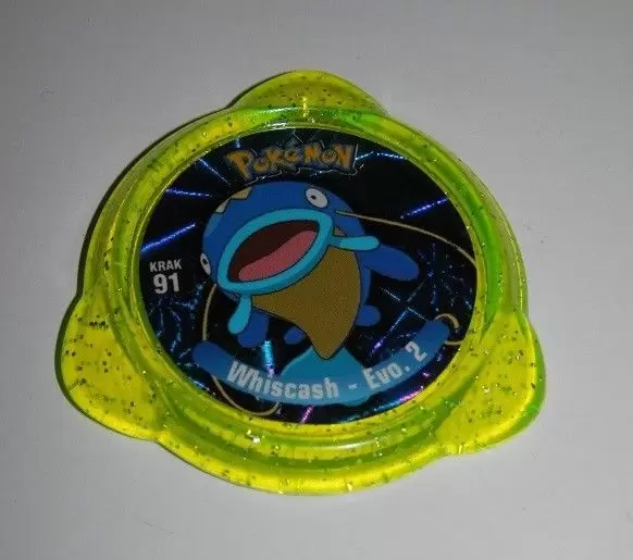 Panini - Kraks Pokémon - Whiscash – Evo. 2 Neon