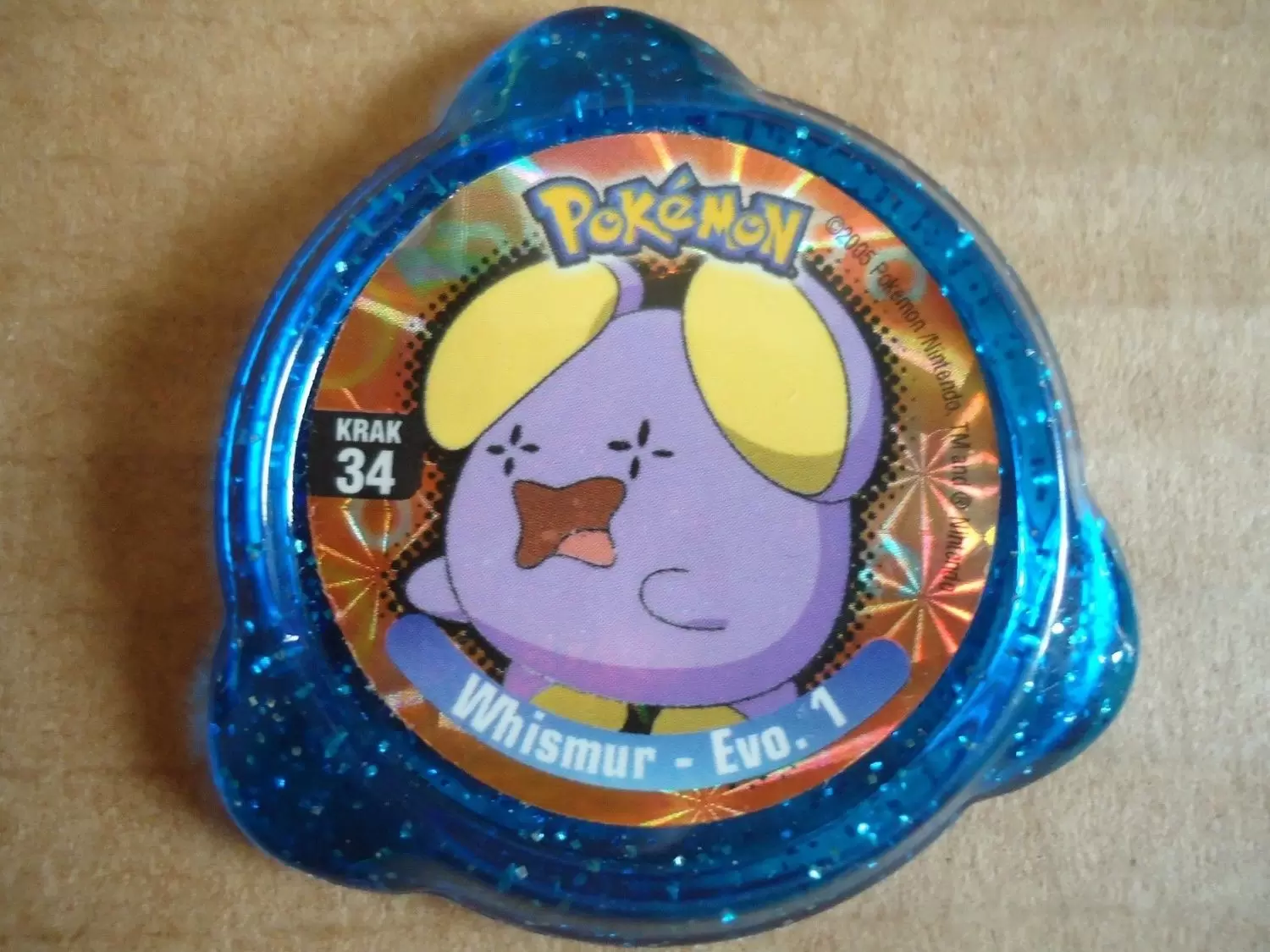 Panini - Kraks Pokémon - Whismur – Evo. 1 Blue