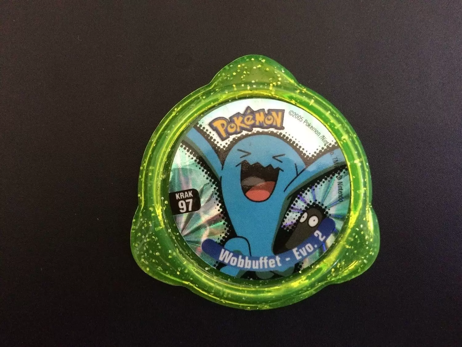Panini - Kraks Pokémon - Wobbuffet – Evo. 2 Neon