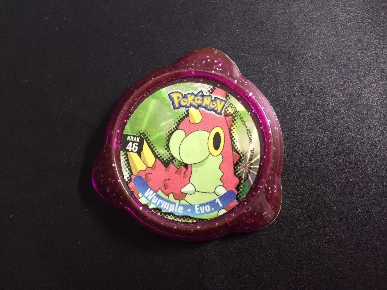 Panini - Kraks Pokémon - Wurmple – Evo. 1 Purple