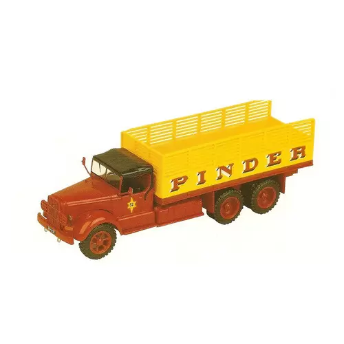 Univers du cirque Pinder-Jean Richard - Le camion transport de chapiteau MARK NR14 - 1/64