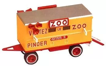 Univers du cirque Pinder-Jean Richard - La caisse du zoo