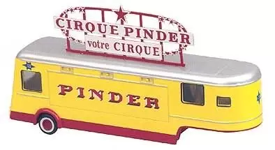 Univers du cirque Pinder-Jean Richard - La semi-remorque Podium \