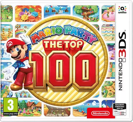 Jeux Nintendo 2DS / 3DS - Mario Party Top 100