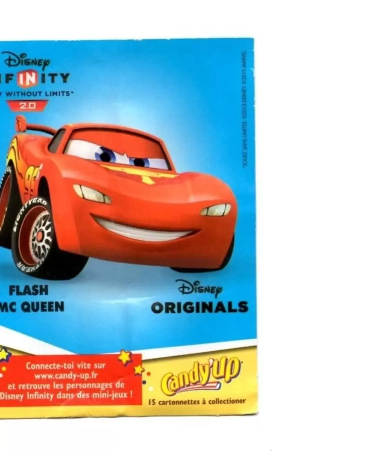 Candy\'up - Cartonnettes Disney Infinity 2.0 - Flash Mc Queen