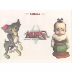Female Monkey, Zelda Logo, Malo