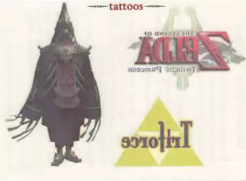 Zelda - Twilight Princess - Zelda logo, Triforce logo, Zant