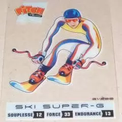 Cartes Pitch Team Sports 2012 - Ski Super-G Carte Transparente