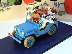 En voiture Tintin - Editions Atlas - La Jeep d\' Objectif Lune