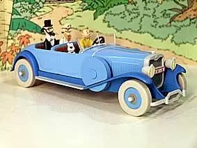 En voiture Tintin - Editions Atlas - La Lincoln Torpédo des Cigares du Pharaon