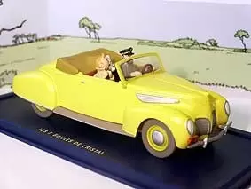 En voiture Tintin - Editions Atlas - Le cabriolet du capitaine Haddock des 7 Boules de Cristal