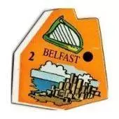 Magnets Le Gaulois - Carte de l\'Europe - Belfast