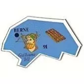 Magnets Le Gaulois - Carte de l\'Europe - Berne