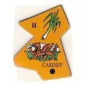 Magnets Le Gaulois - Carte de l\'Europe - Cardiff