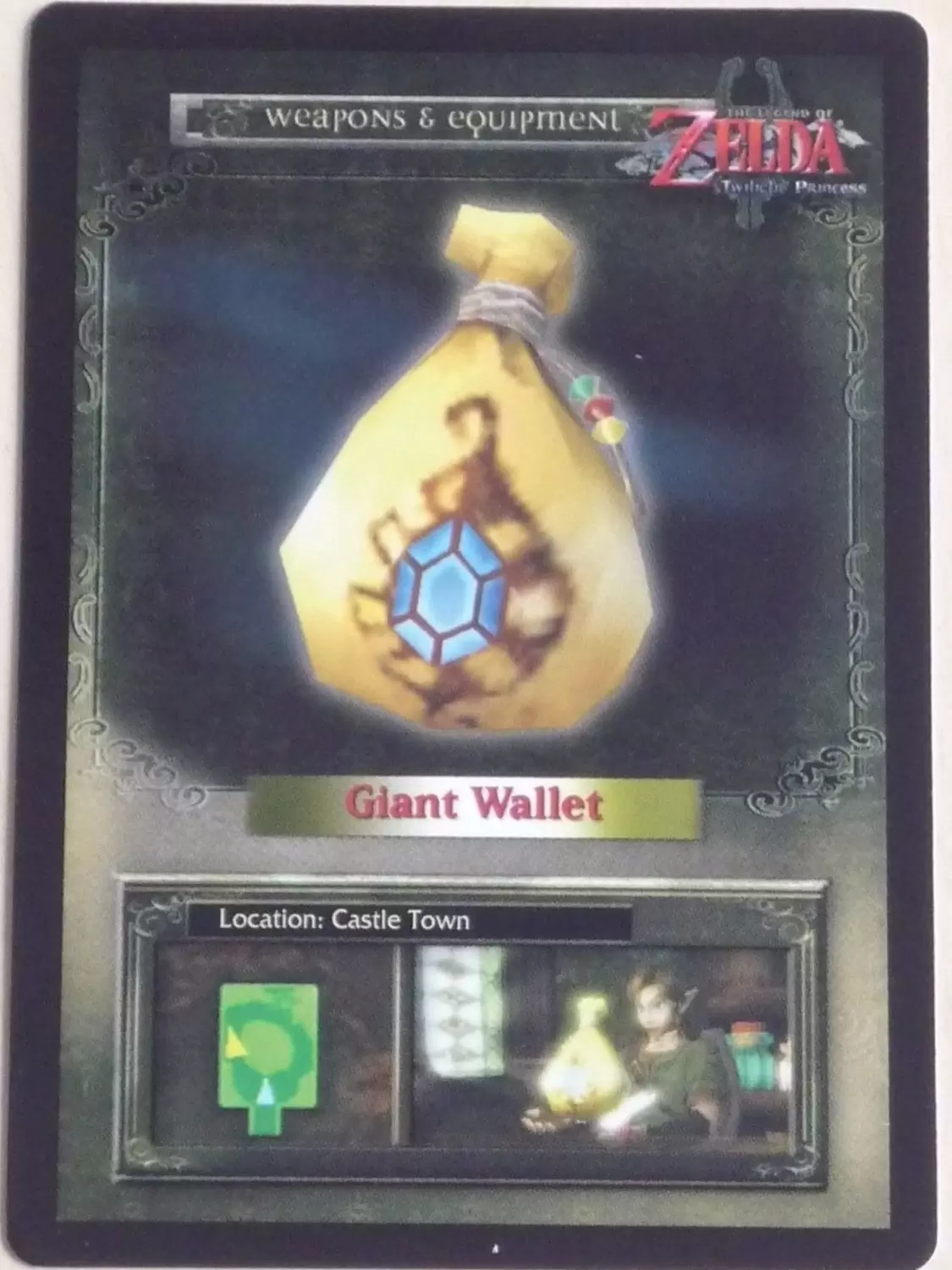 Giant Wallet - Zelda - Twilight Princess card 50/50