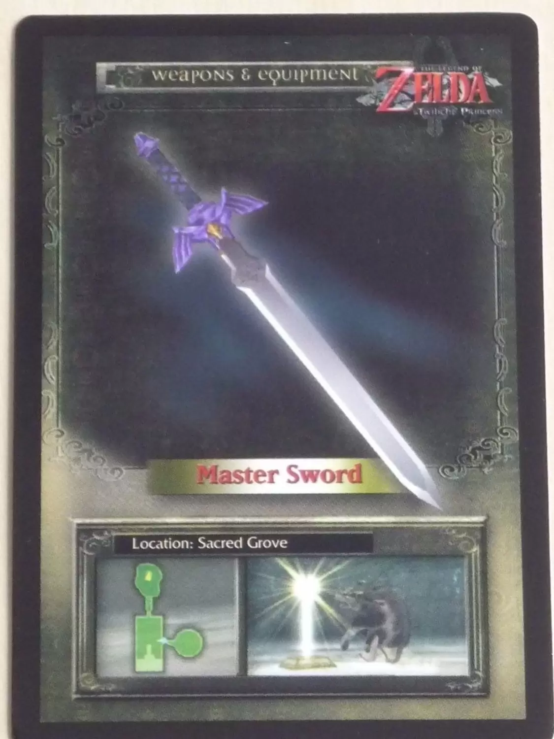 THE LEGEND OF ZELDA TRADING CARDS Nº 48 SWORD OF THE SAGES Common  INGLES 