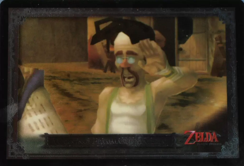 Zelda - Twilight Princess - Warning: Flammable Material