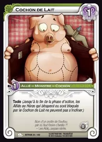 Astrub : La Menace Roublarde - Cochon de Lait