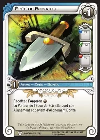 Pandala : La Dernière Rasade - Epée de Boisaille