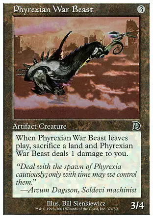 Deckmasters - Bête de guerre phyrexiane